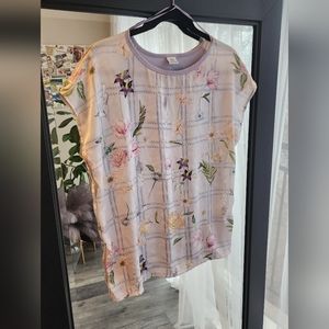 NEW ZARA Flower Shirt